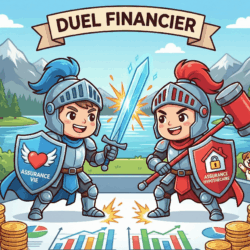 Duel entre banque et assureur privé pour assurance hypothécaire au Canada.