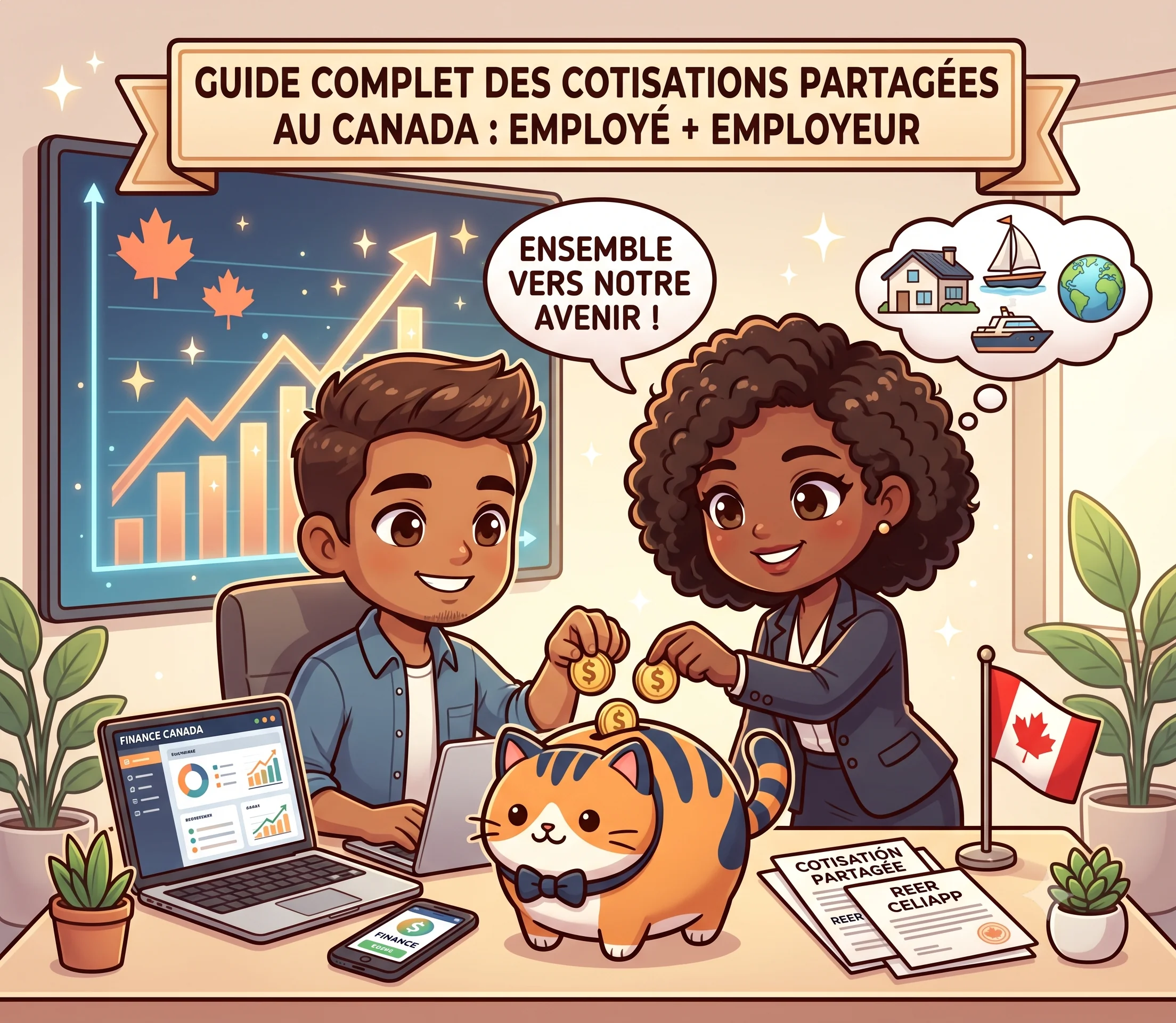REER collectif, RPA, RVER, RPDB : décode le régime de retraite de ton employeur (2026)