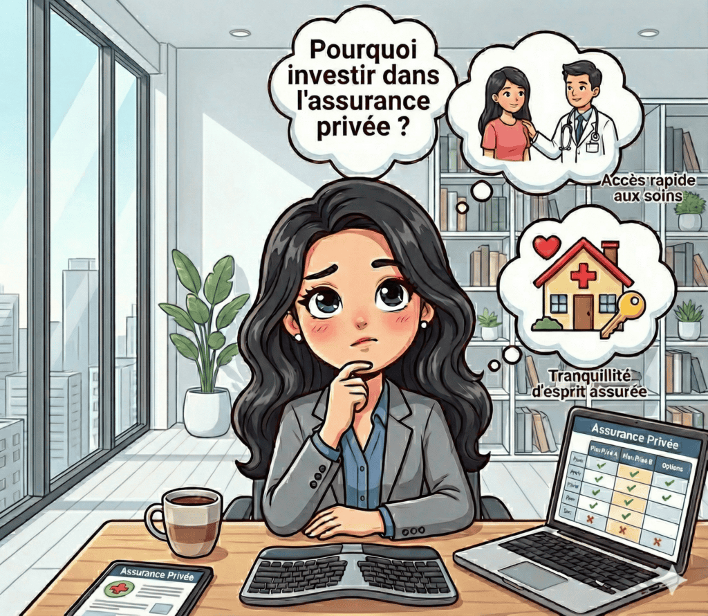 Investir dans l'assurance privée santé au Canada.